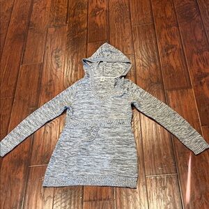 Roxy Women's V-Neck Gray Sweater